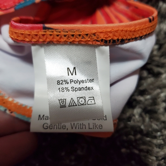 Tropical Bikini Set with Coverup - Picture 11 of 12